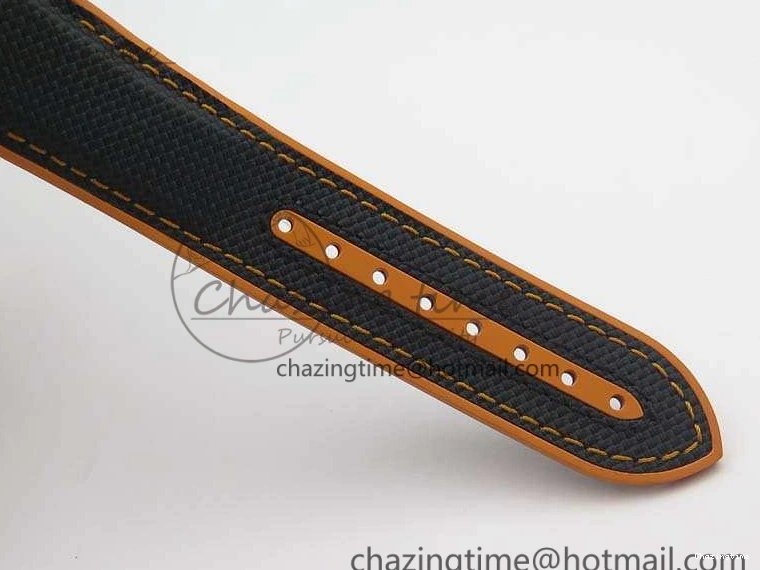 0504 Planet Ocean Master Chronometer Chrono DLC OM 1:1 Best Edition Black Dial On Nylon Strap A Chic 8103